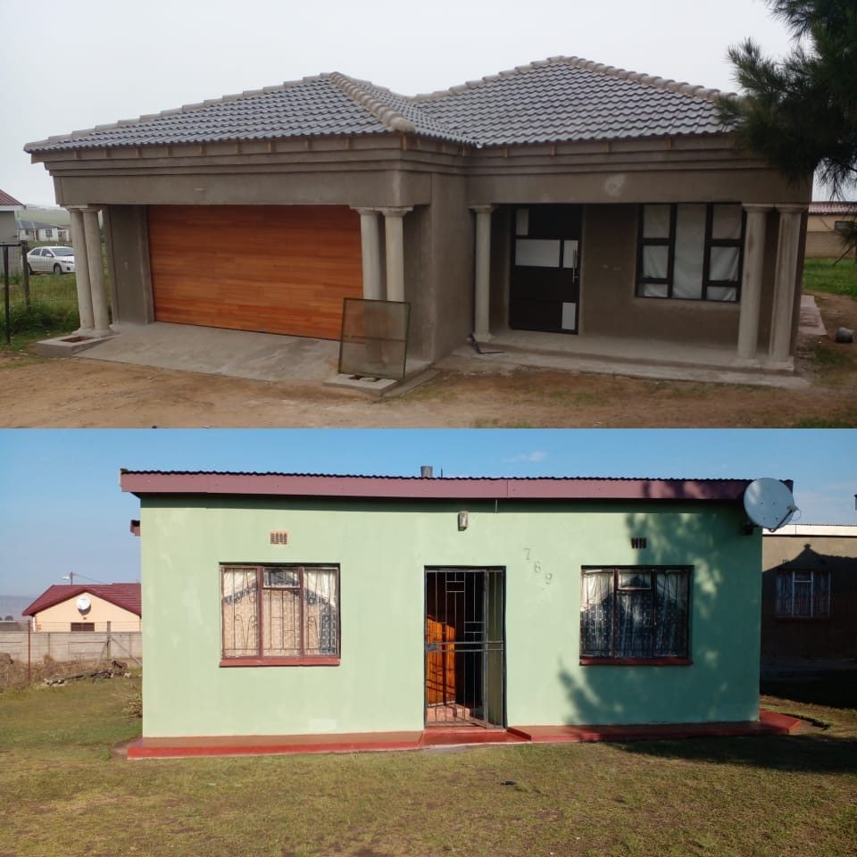House renovation before and after